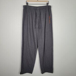 Harley Davidson Size L Pajama Pants Cotton Elastic Waist Gray